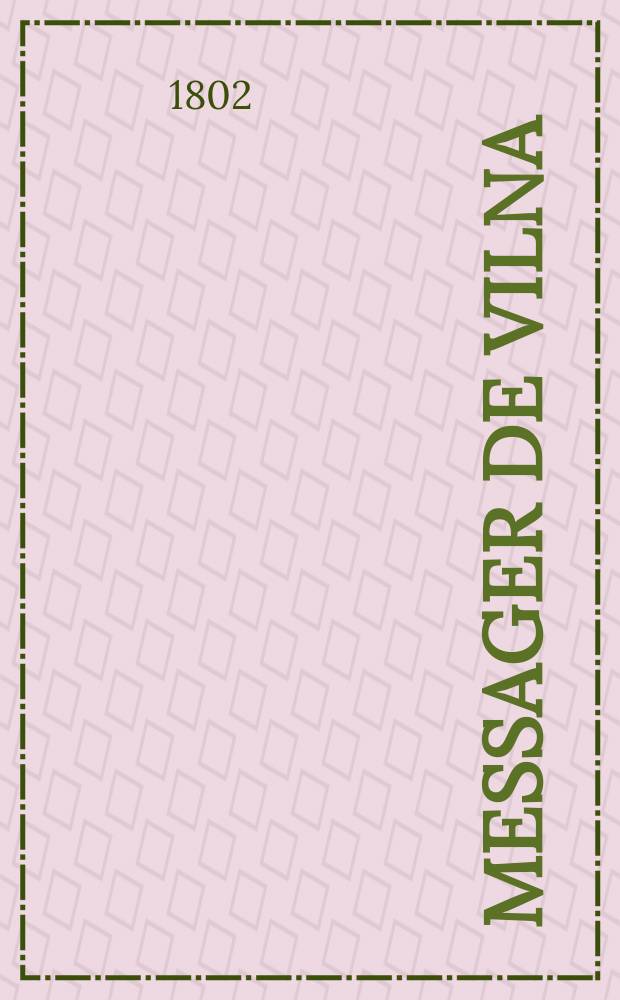 Messager de Vilna