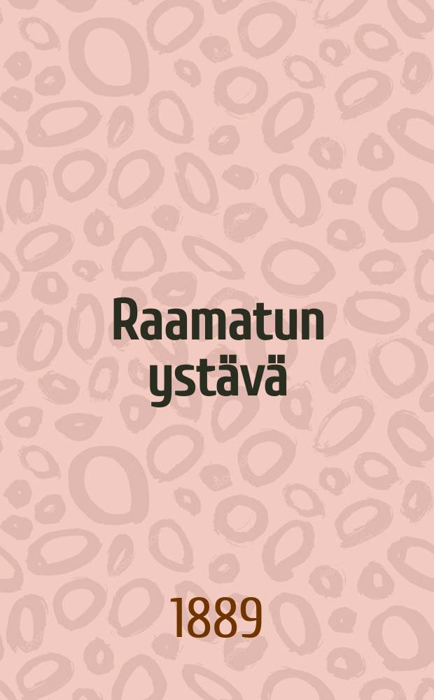 Raamatun ystävä