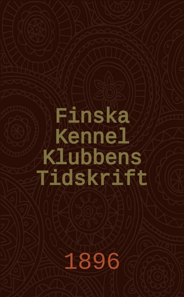 Finska Kennel Klubbens Tidskrift