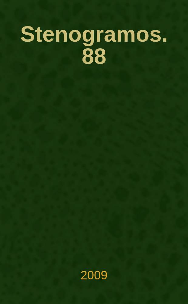 Stenogramos. 88