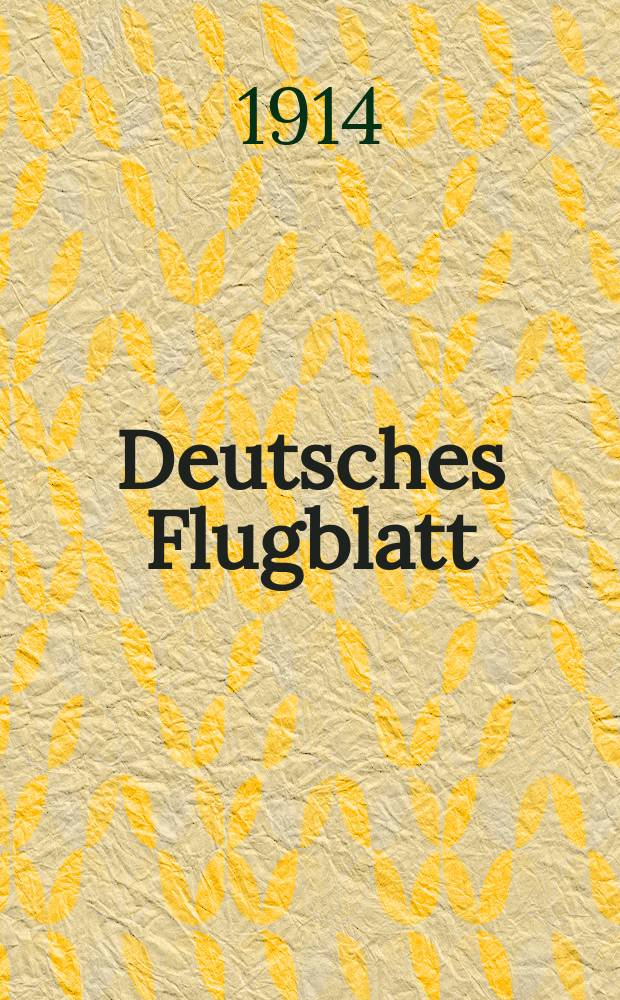 Deutsches Flugblatt