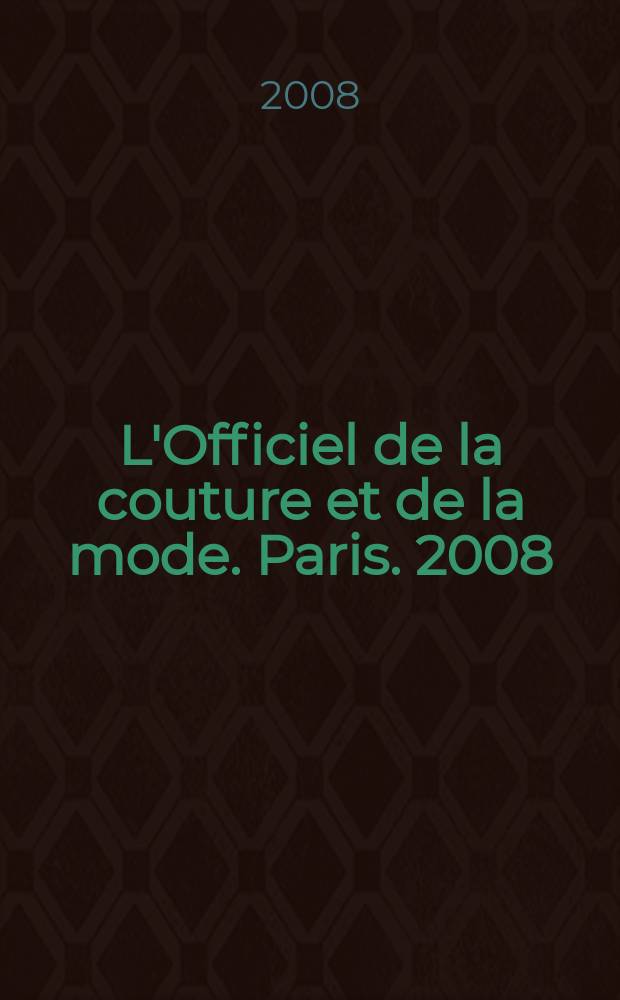 L'Officiel de la couture et de la mode. Paris. 2008/2009 к N 931 : Cadeaux