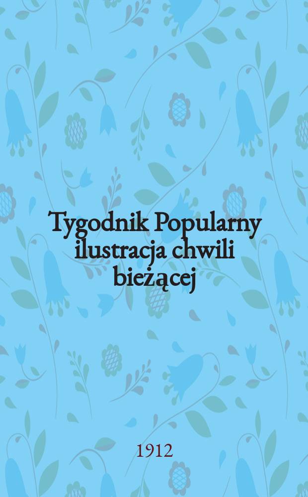 Tygodnik Popularny ilustracja chwili bieżącej