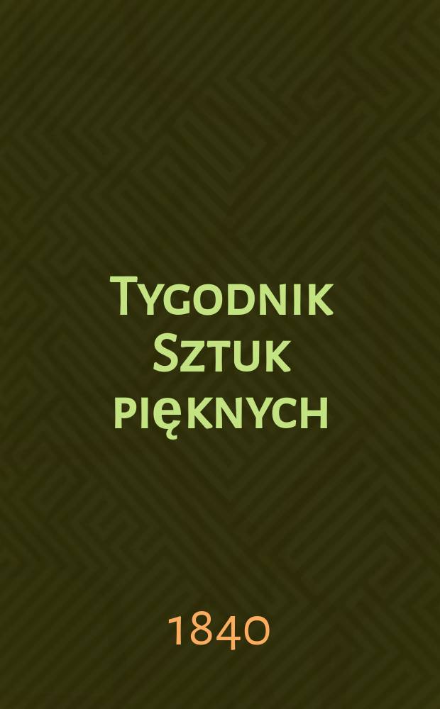 Tygodnik Sztuk pięknych