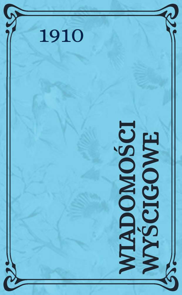 Wiadomości Wyścigowe