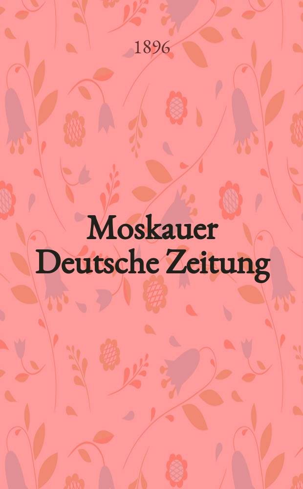 Moskauer Deutsche Zeitung