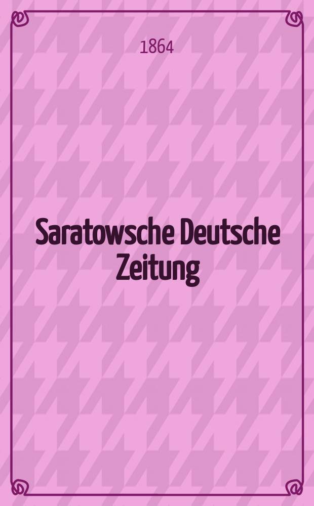 Saratowsche Deutsche Zeitung