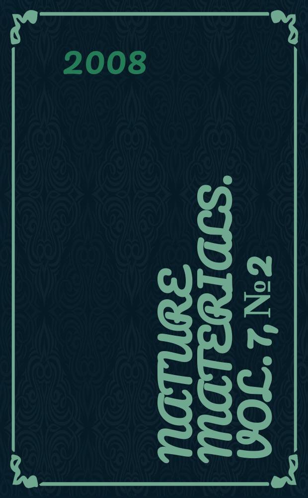 Nature materials. Vol. 7, № 2