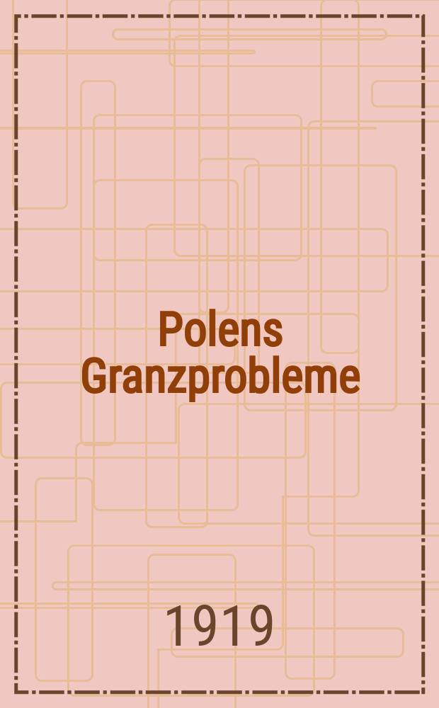 Polens Granzprobleme