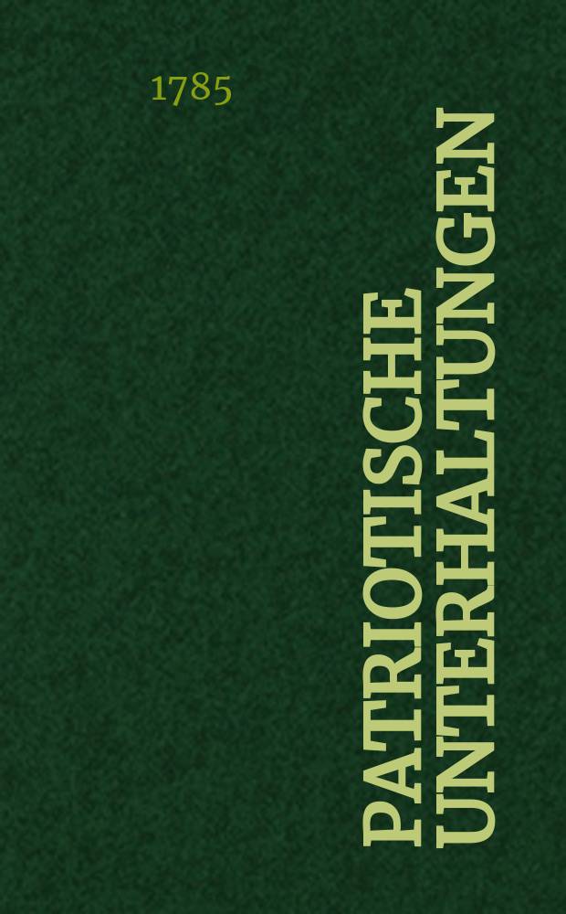 Patriotische Unterhaltungen