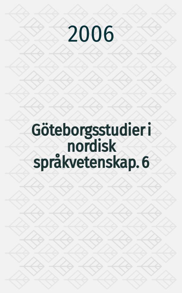 Göteborgsstudier i nordisk språkvetenskap. 6 : Mellan frihet och jämlikhet = Между свободой и равенством