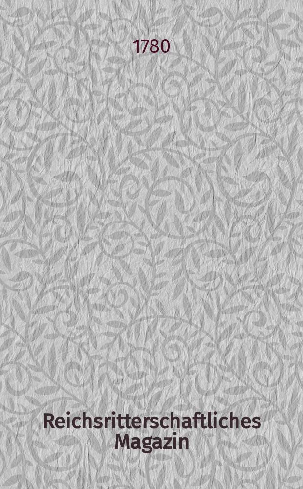 Reichsritterschaftliches Magazin