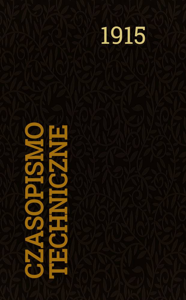 Czasopismo Techniczne
