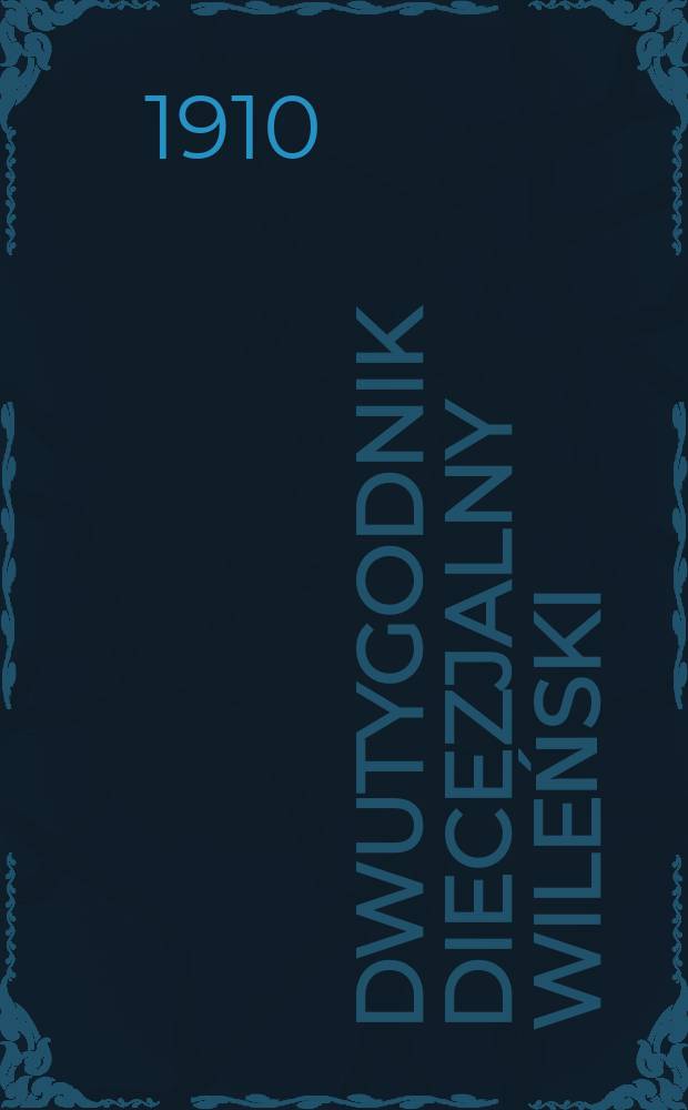 Dwutygodnik Diecezjalny Wileński