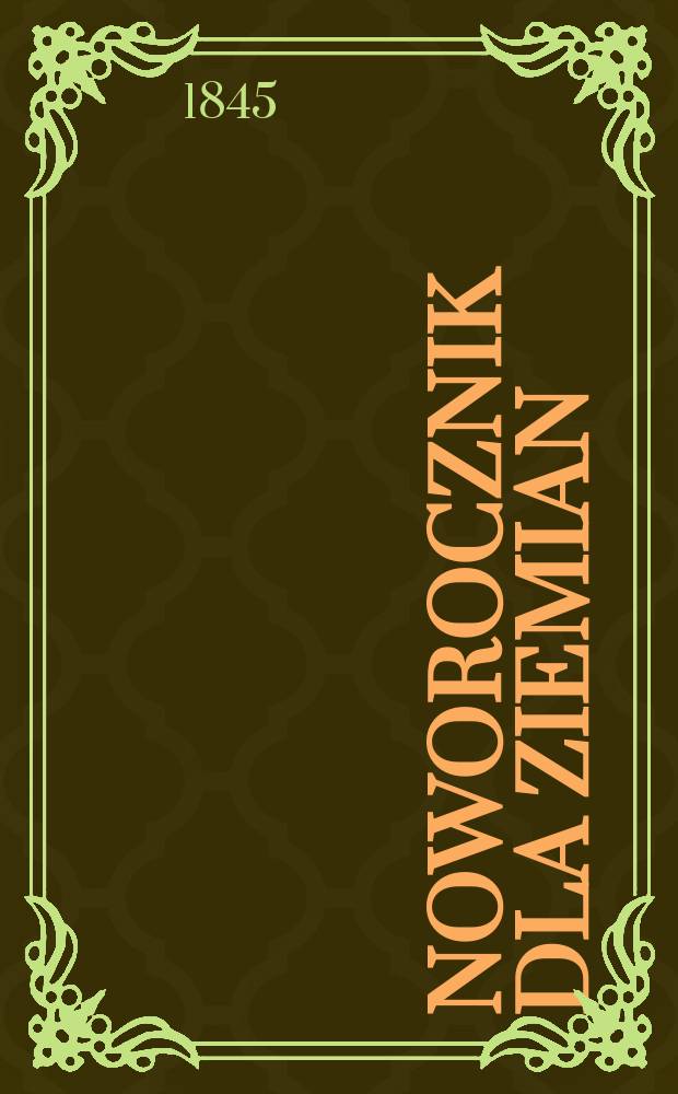 Noworocznik dla ziemian