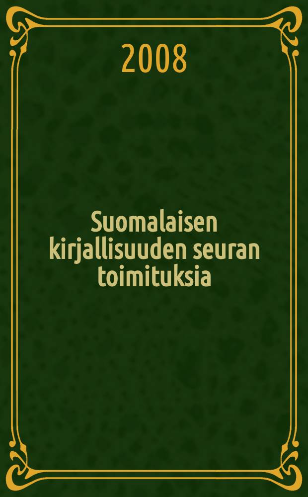 Suomalaisen kirjallisuuden seuran toimituksia : Isän huone = Номер отца: культурное влияние на дочерей