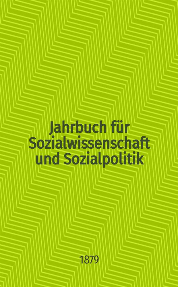 Jahrbuch für Sozialwissenschaft und Sozialpolitik