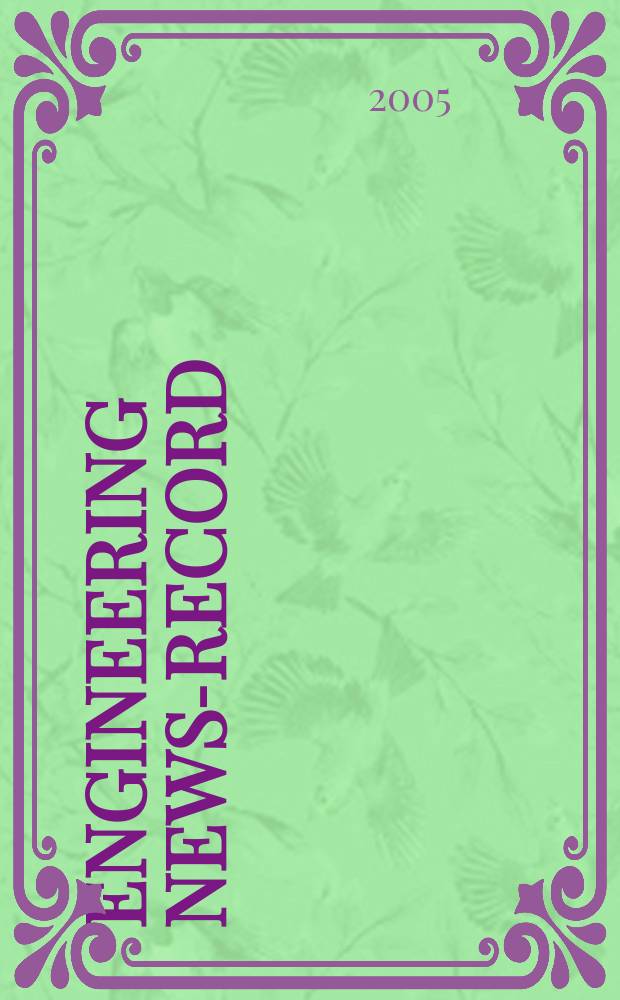 Engineering news-record : Devoted to civil engineering and contracting. Vol. 254, № 1