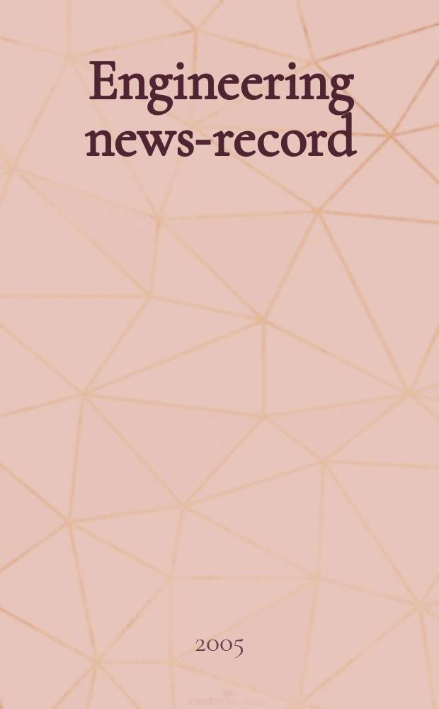 Engineering news-record : Devoted to civil engineering and contracting. Vol. 254, № 2
