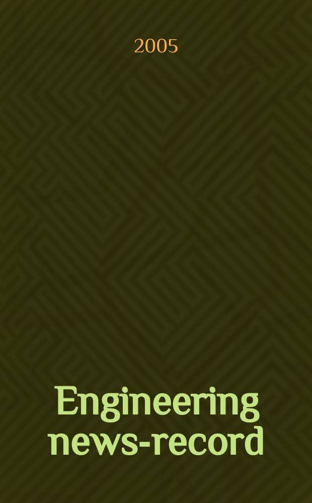Engineering news-record : Devoted to civil engineering and contracting. Vol. 254, № 10
