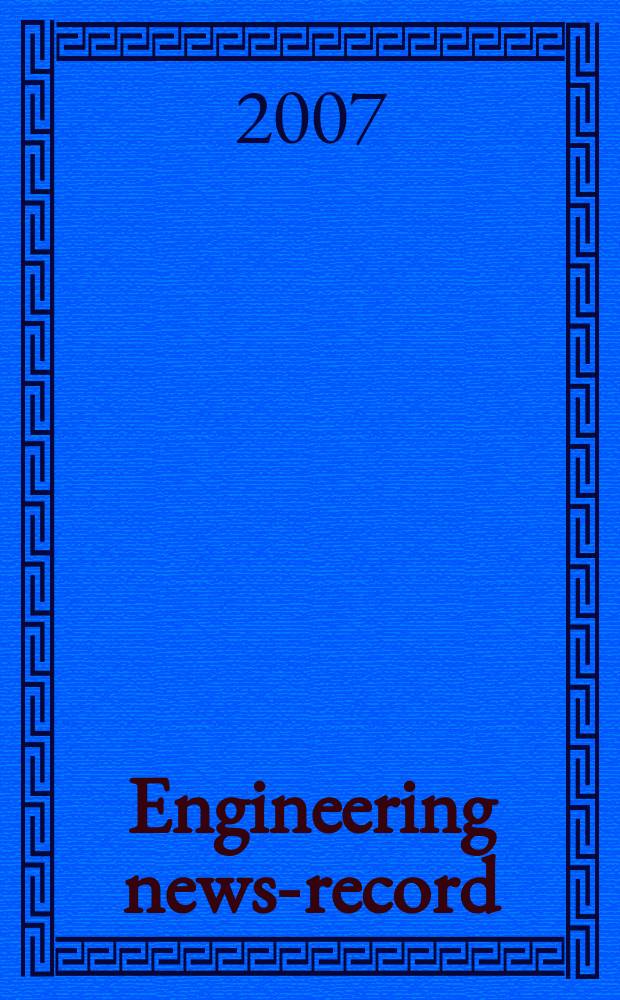 Engineering news-record : Devoted to civil engineering and contracting. Vol. 258, № 4