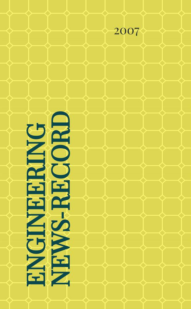 Engineering news-record : Devoted to civil engineering and contracting. Vol. 258, № 14