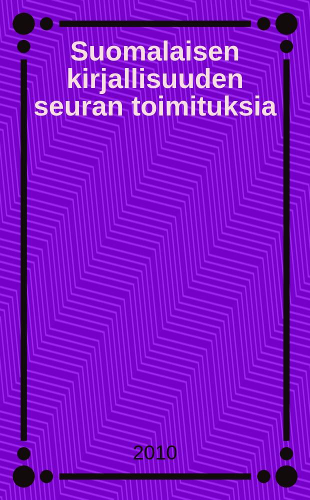 Suomalaisen kirjallisuuden seuran toimituksia : Kielellä on merkitystä = Язык вопроса: перспективы языковой политики