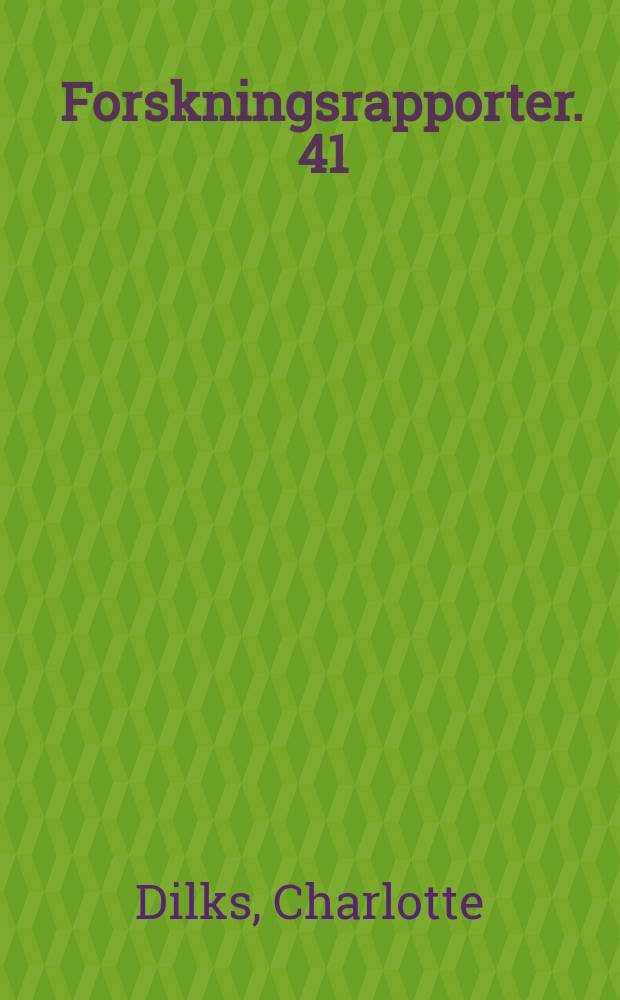 Forskningsrapporter. 41 : Les m&eacute;taphores de guerre dans la prose journalistique du fran&ccedil;ais = Метафоры войны в французской прозе журналистики