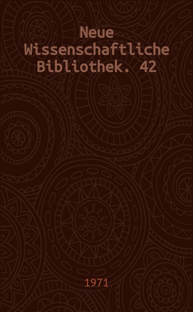 Neue Wissenschaftliche Bibliothek. 42 : Das Bismark-Problem in der Geschichtsschreibung nach 1945 = Проблема Бисмарка в истории после 1945 года