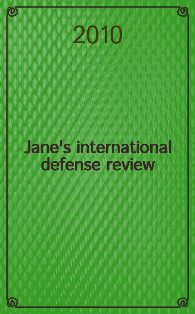 Jane's international defense review : Jane's IDR. Vol. 43, July