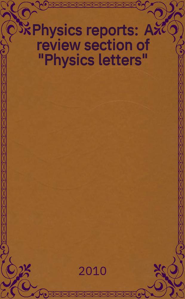 Physics reports : A review section of "Physics letters" (Sect. C). Vol. 489, № 1/3 : Chromophore-specific theoretical spectroscopy