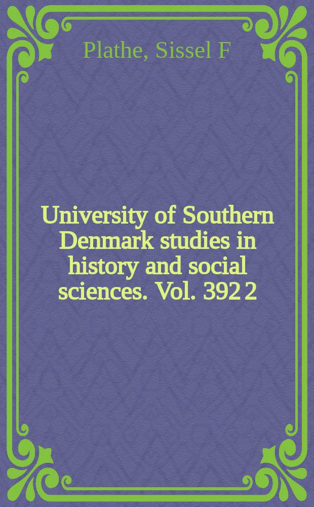 University of Southern Denmark studies in history and social sciences. Vol. 392 [2] : Danmarks middelalderlige altertavler = Датские средневековые алтарные иконы и другая художественная утварь, предназначенная для литургии и частных богослужений