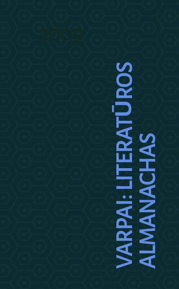 Varpai : literatūros almanachas