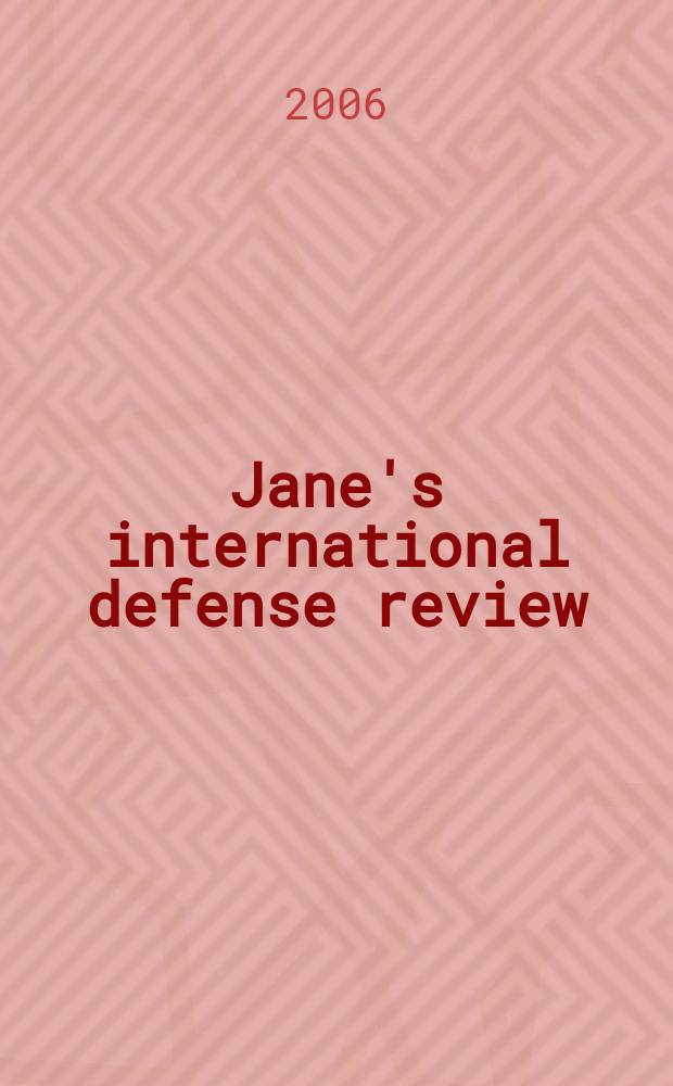 Jane's international defense review : Jane's IDR. Vol. 39, July