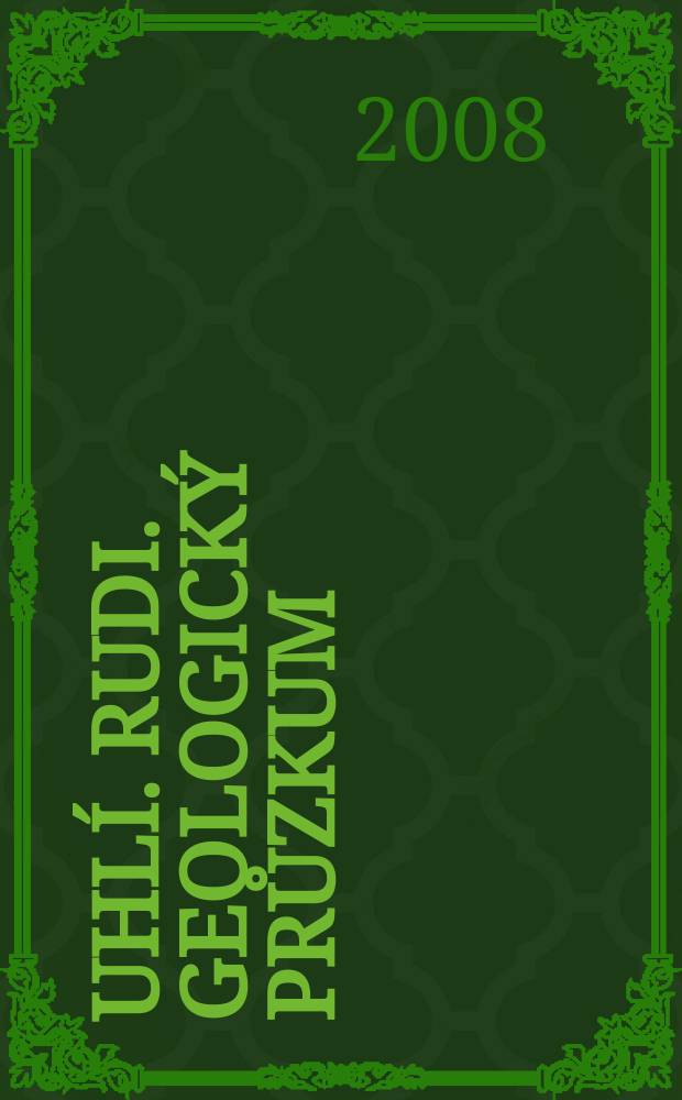 Uhlí. Rudi. Geologický průzkum : U-R-GP. № 5
