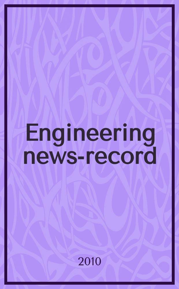 Engineering news-record : Devoted to civil engineering and contracting. Vol. 264, № 13