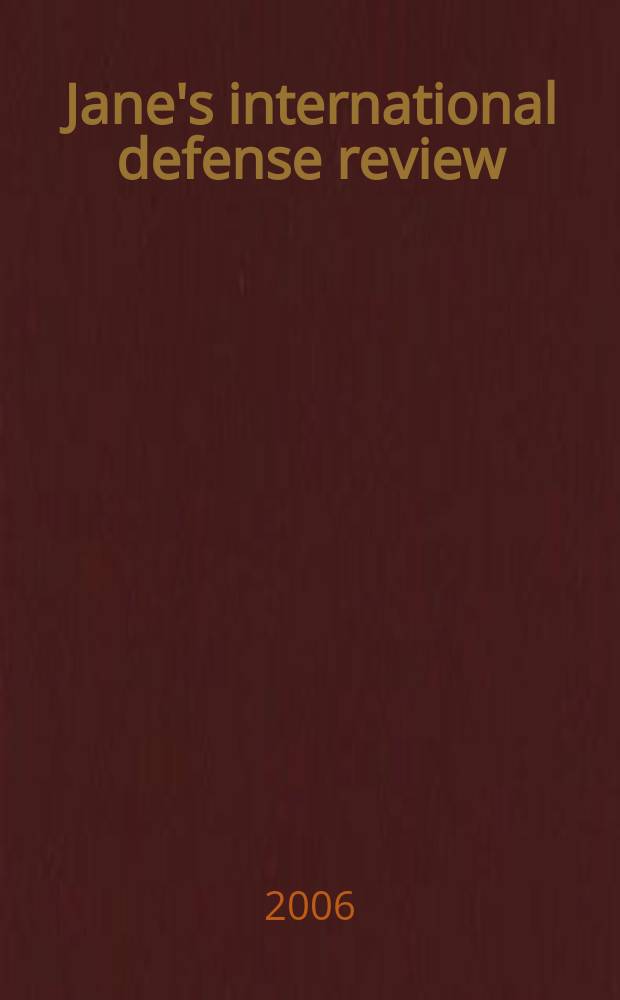 Jane's international defense review : Jane's IDR. Vol. 39, Febr.