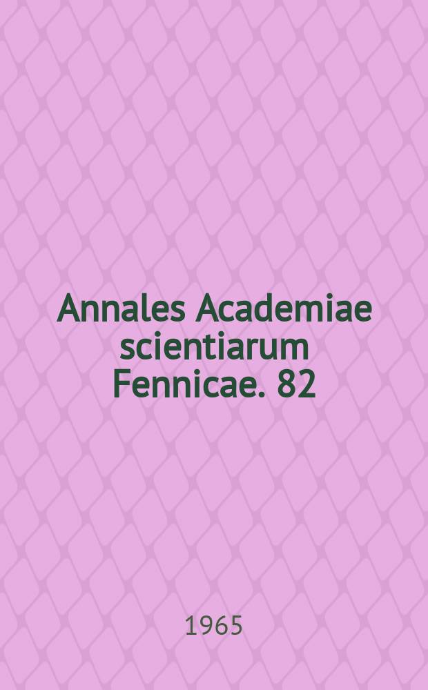 Annales Academiae scientiarum Fennicae. 82 : Present problems of physical geodesy