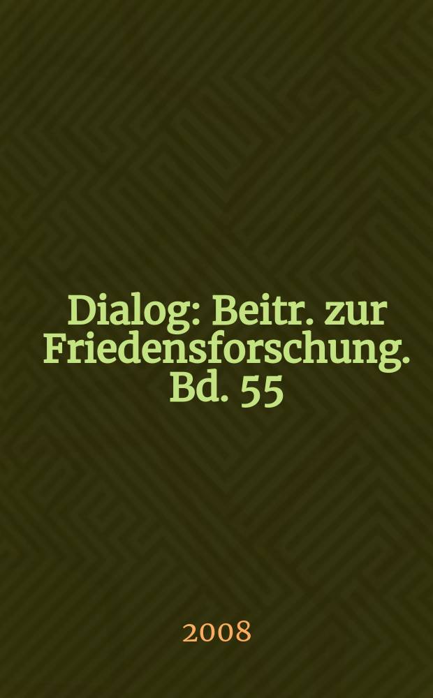 Dialog : Beitr. zur Friedensforschung. Bd. 55 : Die neue Weltordnung in der Krise = Новый мировой порядок в период кризиса