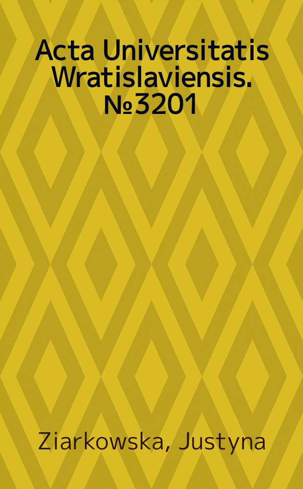 Acta Universitatis Wratislaviensis. № 3201 : Ucieczka do głębi = Побег в глубину