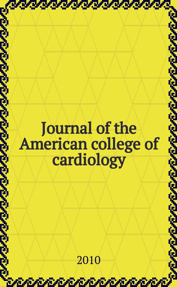 Journal of the American college of cardiology : JACC. Vol. 56, № 2