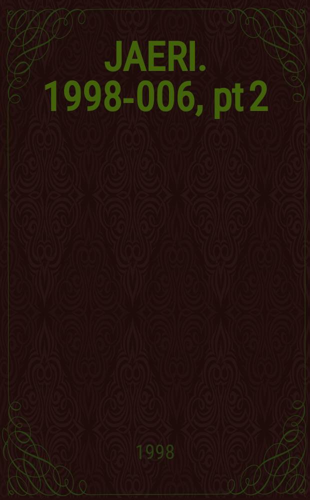 JAERI. 1998-006, pt 2 : Descriptive data of JENDL -3.2