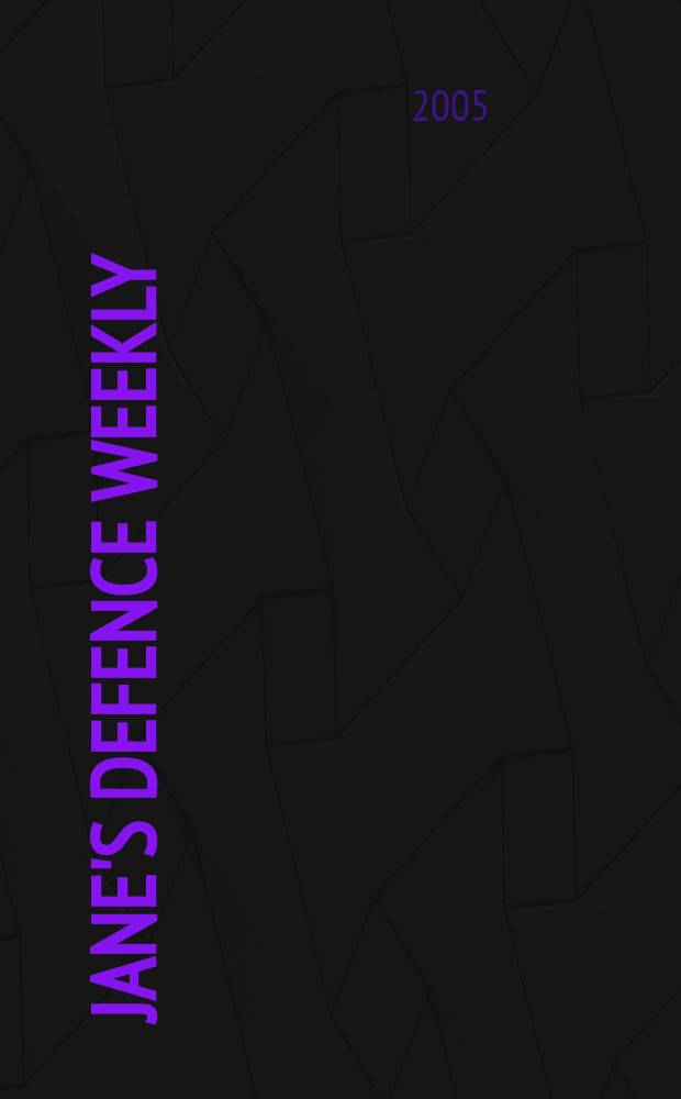 Jane's defence weekly : An intern. Thomson publ. Vol. 42, № 28