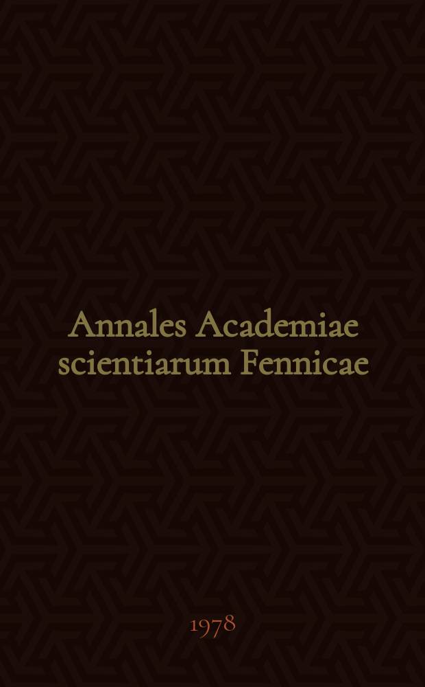 Annales Academiae scientiarum Fennicae : Effect of distance from the...