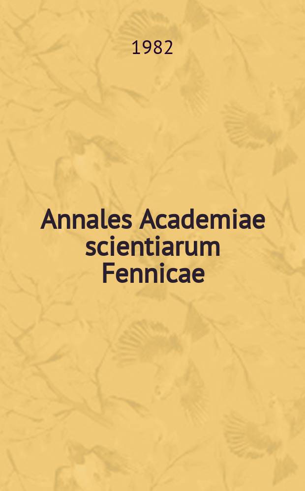 Annales Academiae scientiarum Fennicae : Studies on the Baltic shorelines and sediments indicating relative sea-level changes
