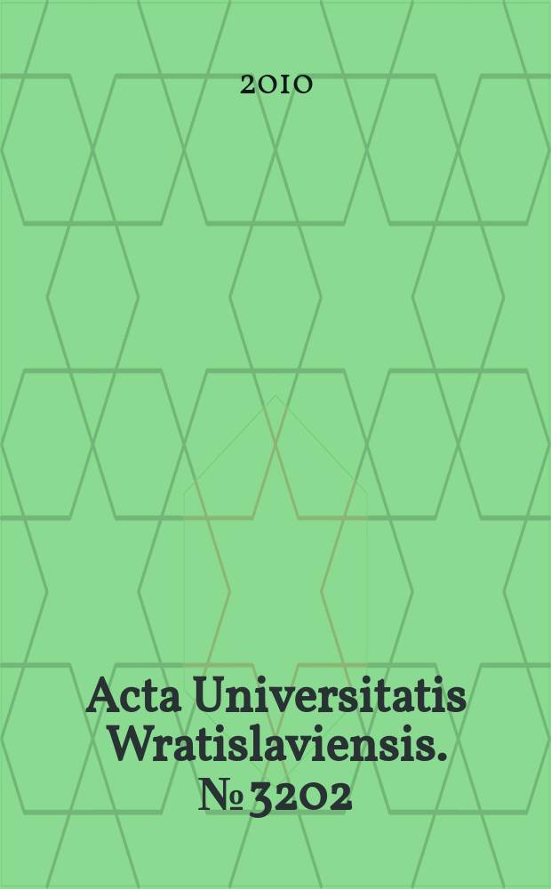 Acta Universitatis Wratislaviensis. № 3202 : Okolice socjologicznej tożsamości = Социология и другие науки