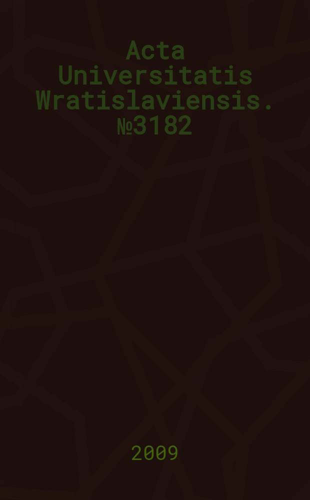 Acta Universitatis Wratislaviensis. № 3182 : Podzwonne dla granic = Звон для границы