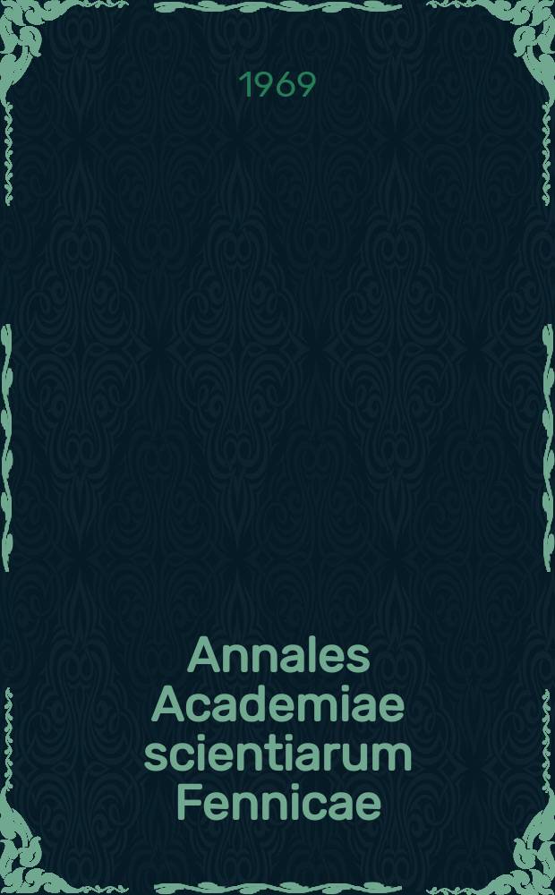 Annales Academiae scientiarum Fennicae : On Patterned ground in Southern Finland