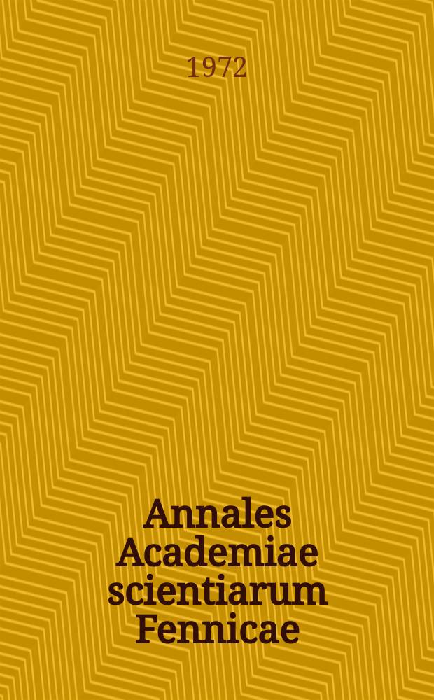 Annales Academiae scientiarum Fennicae : Crustal structure in Fennoscandia from...