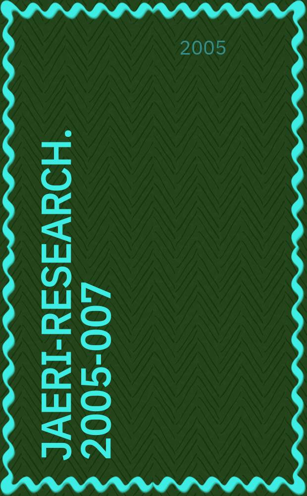 JAERI-Research. 2005-007 : Evaluation of RF properties by orifice design for TFMTF RFQ